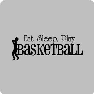  Eat Sleep Play BasketballBasketball Wall Quotes Words 