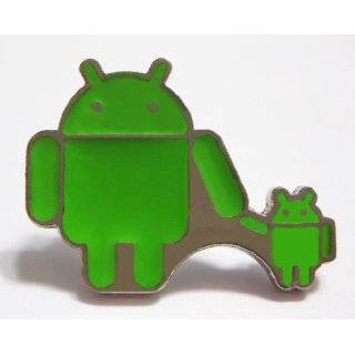  Mobile World Congress 2011 Google Android Pin Badge Green 