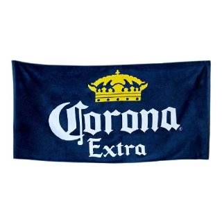  Corona Extra Beer Cotton Beach Towel Gold Crown