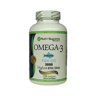  Nutri Supreme Research Omega 3 EPA And DHA 3000    120 