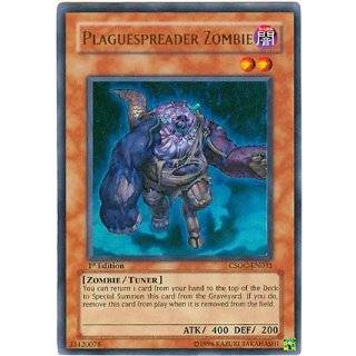 YuGiOh 5Ds Crossroads of Chaos Single Card Plaguespreader Zombie CSOC 
