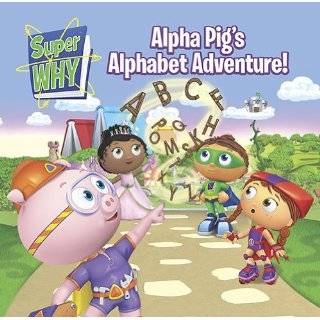  Super Why Super Why and Alpha Pig Flyer Vehicles Toys 