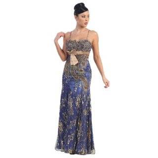  Ball Gown Elegant Prom Printed Dress #2656 Clothing
