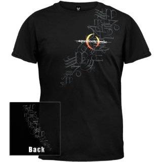 Rock Band Tool t shirt red eyes pattern 2 sided tee
