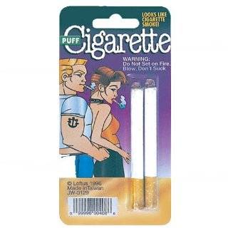  Fake Puff Cigarettes 3 Pack Prank Gag Plus 1 Fake Cig Burn 