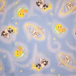 18 X 44 Fabric Baby Looney Tune Fabric