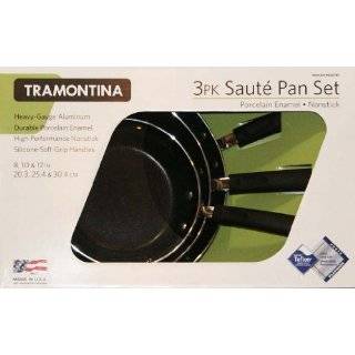  Tramontina Set of 3 Saute Pans