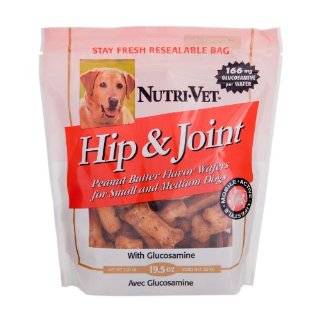  Nutri Vet Hip and Joint Level 1 Peanut Butter Wafers for 