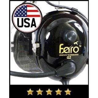 Faro G2   Premium Pilot Aviation Headset, w/  Input BLACK