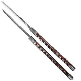 Whetstone Cutlery Twin Blade Baton Short Sword, 33 Inch, Black 