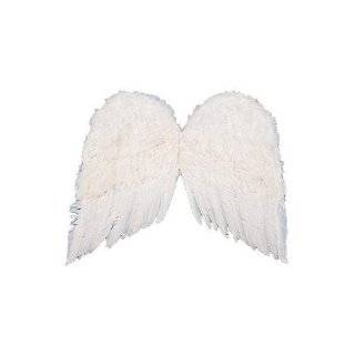  White Feather Angel Costume Wings with Halo Clothing