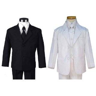  New Formal Suit Set White for Boys From Baby to Teen 