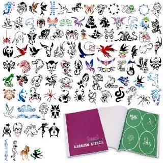   Temporary Tattoo Airbrush Paint Body Ink Set Arts, Crafts & Sewing