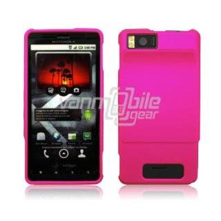 Droid X X2 Hard 2 Pc Case   Hot Pink Hard 2 Pc Plastic Snap On Case 