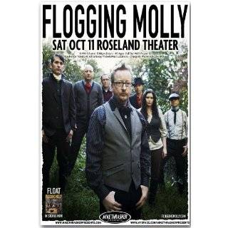 Flogging Molly Poster   G Concert Flyer 11 x 17   Float Tour
