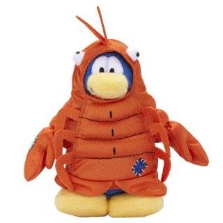 Club Penguin Collector 6.5 Penguin Plush   Series 9 Lobster (Chaser)