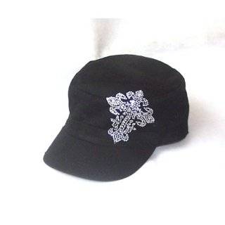  Katydid Ladies Fleur de Lis Bling Hat Clothing