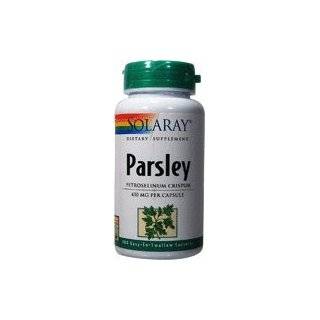  Solaray   Garlic & Parsley, 530 mg, 100 capsules Health 