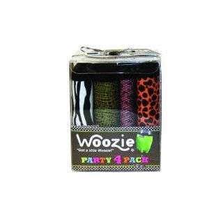  Woozie Wine Koozie, Bling Crown on Black Patio, Lawn 