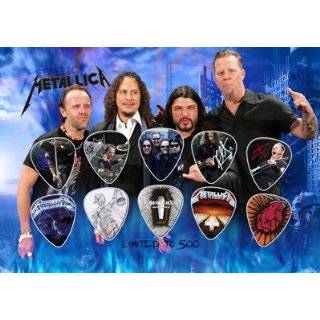  Metallica Premium Guitar Picks X 10 In Tin (T) Musical 