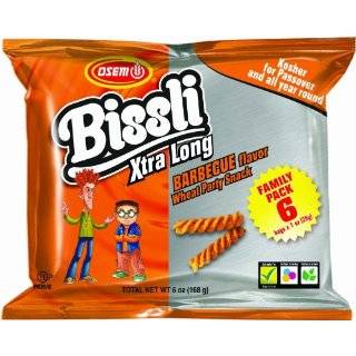 Osem Bissli Smoky Flavor Snack, 2.5 Ounce Packages (Pack of 24)