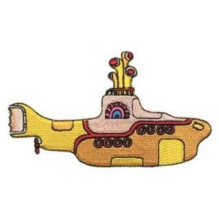 The Beatles Yellow Sub Submarine Embroidered iron on Patch