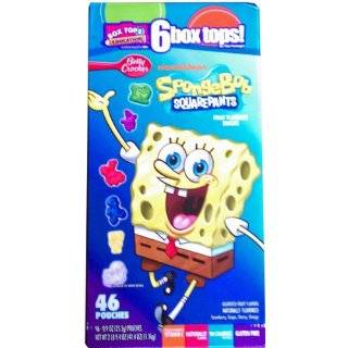  Betty Crocker Fruit Flavored Snacks, Nickelodeon SpongeBob 