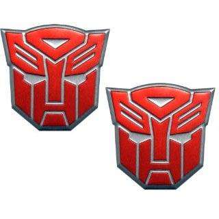  Transformers Autobots Aluminum Large Emblem in Red 