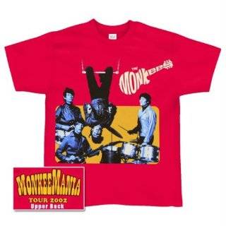  Monkees red youth T shirt Monkey Around tee Clothing