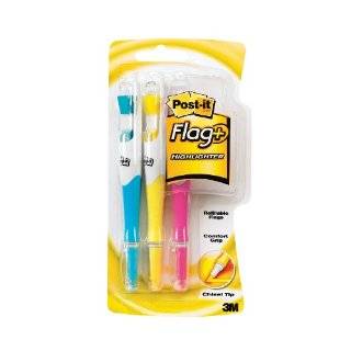 Post it Flag Highlighter with 50 Red Flags per Pen PLUS 2 