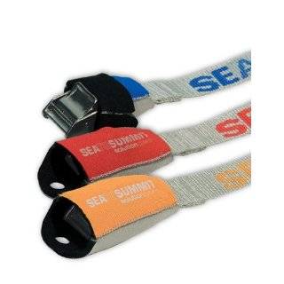 Sea to Summit Tie Down Straps with Neoprene Buckle Cover (Pairs)