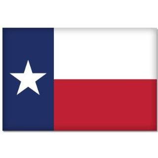 Texas State Lone Star Flag bumper sticker decal 5 x 4