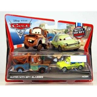   155 Die Cast Car 2Pack Mater with Spy Glasses Acer Maters