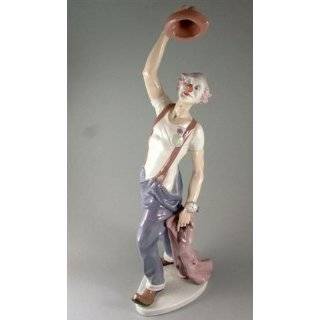  Lladro Clown in Love Sculpture