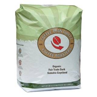 Decaf SWP Organic Mexican City Roast, Whole Bean Coffee, 5 Pound Bag