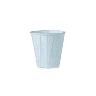   Pleated Paper Cup, 100/BG, White   Sold as 1 PK   Paper cups are