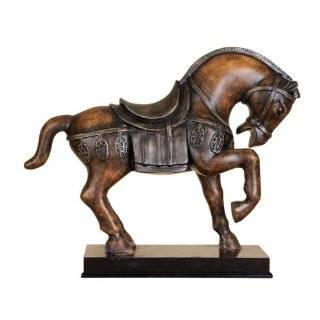 12 Chinese Tang Dynasty Horse Statue With One Leg Up
