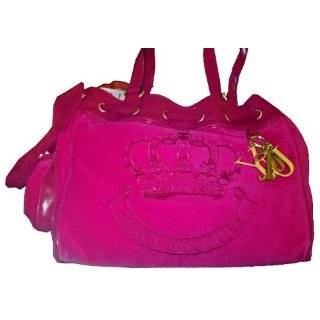    Womens Juicy Couture Purse Handbag Sweet Pea Pink Clothing