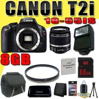 Canon EOS Rebel T2i 18 MP CMOS APS C Digital SLR Camera w/ EF S 18 