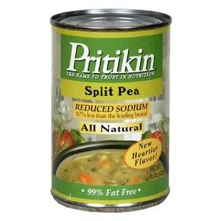 Pritikin Split Pea Soup, 15 Ounce Tins (Pack of 12)