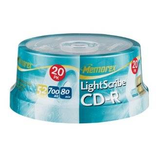 Memorex CDR Light Scribe 20pk (32024732)