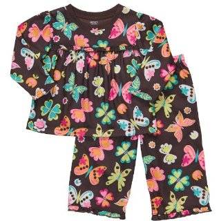  Carters Toddler Girls 2 Pc Pink Fleece Pig Pajama Set 