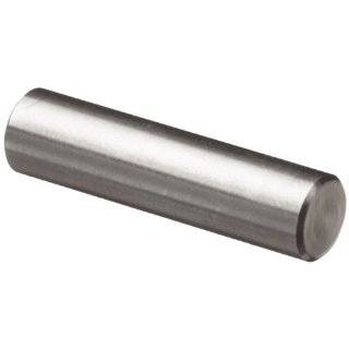 316 Stainless Steel Dowel Pin, 3/8 Diameter, 1 Length (Pack of 5)