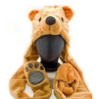  Brown Bear Headband Paws Bears Costume Party Favor Toys 