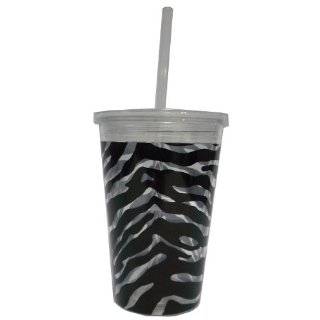  Allie Walker Designs Hip GripTM Black Zebra Cup Sleeve 