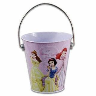 12 Pack Disney Princess Small Tin Buckets
