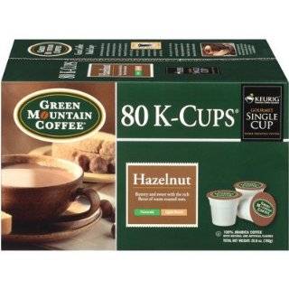 Green Mountain Coffee Hazelnut, K Cups for Keurig Brewers, 24 Count 