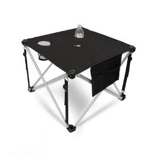 Ultra Lightweight Premium Folding Aluminum Camping Table with Cup 