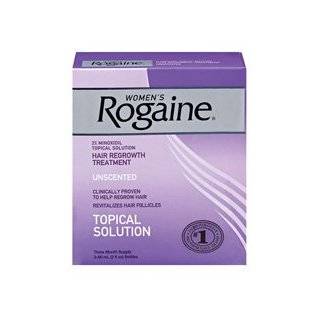  Rogaine for Women Hair Regrowth Treatment, 3 Count Pack, 2 
