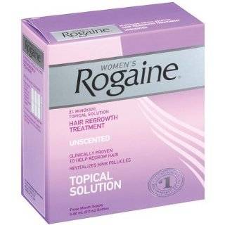  Rogaine for Women Hair Regrowth Treatment, 3 Count Pack, 2 